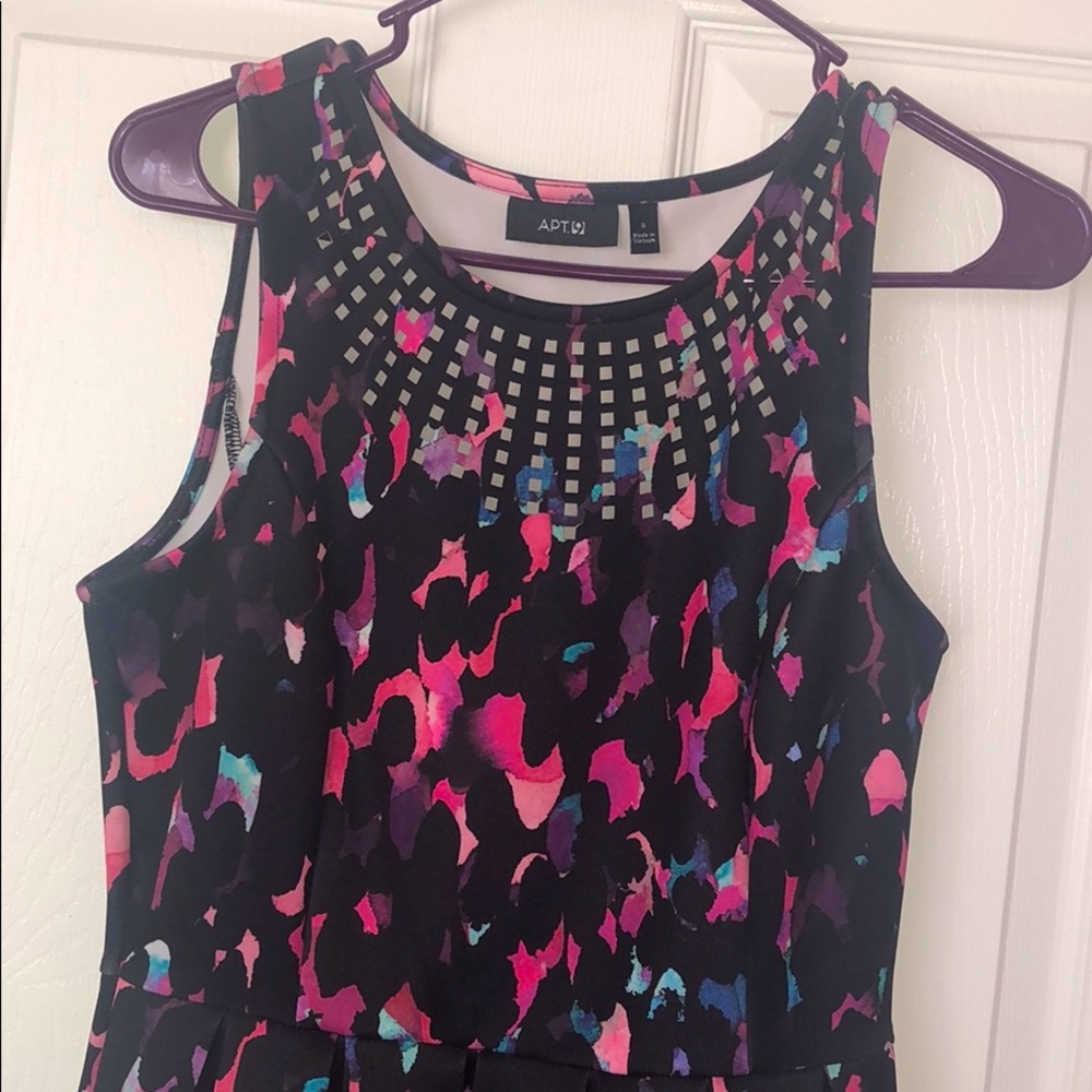 Formal/Party Dress Multicolor Cutout Detail